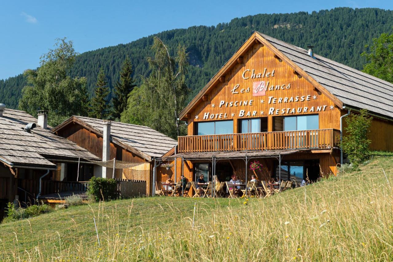 Chalet Hotel Les Blancs Pra Loup Exterior photo