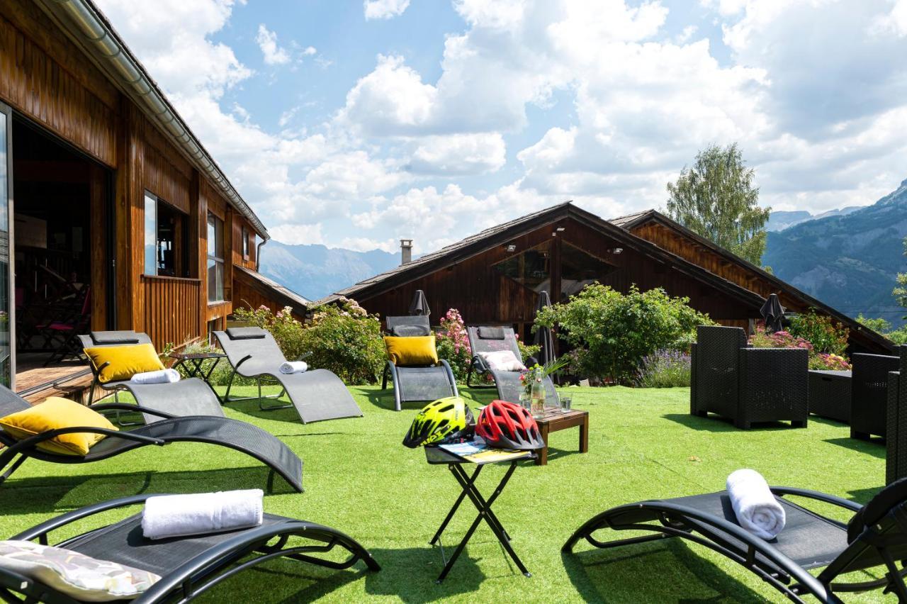 Chalet Hotel Les Blancs Pra Loup Exterior photo