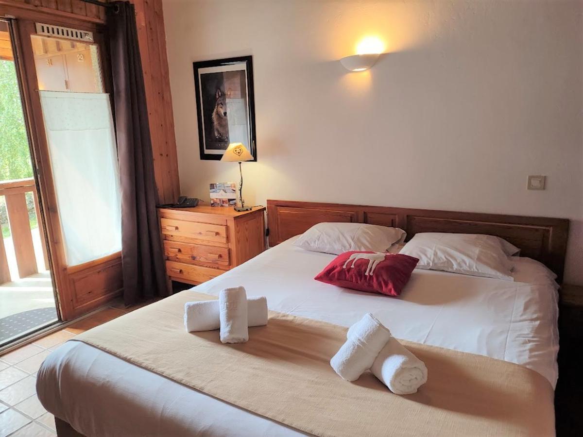 Chalet Hotel Les Blancs Pra Loup Exterior photo